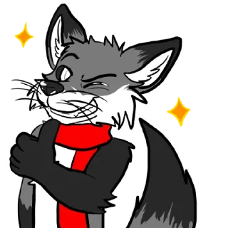 Стикер Foley Fox - 8