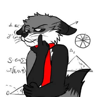 Стикер Foley Fox - 4