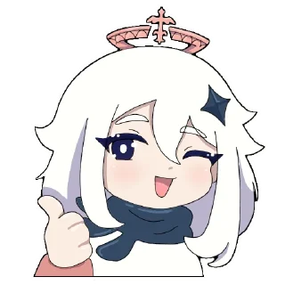 Sticker @followpaimon ~ Следуй за Паймон • Genshin - 1