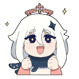 Sticker @followpaimon ~ Следуй за Паймон • Genshin - 2