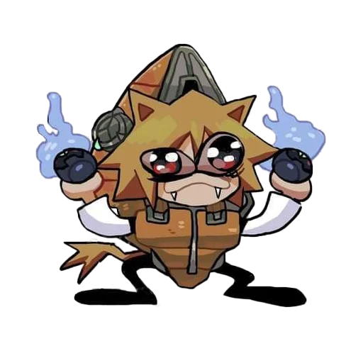 Sticker Кішка-дурішка - 11