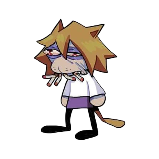 Sticker Кішка-дурішка - 9