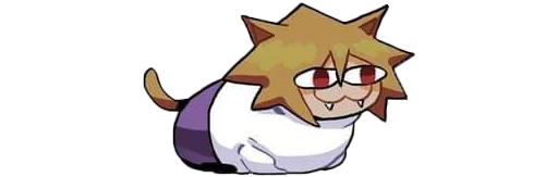 Sticker Кішка-дурішка - 5