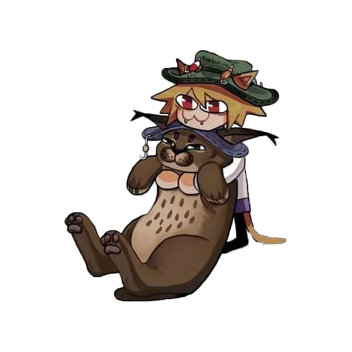 Sticker Кішка-дурішка - 3