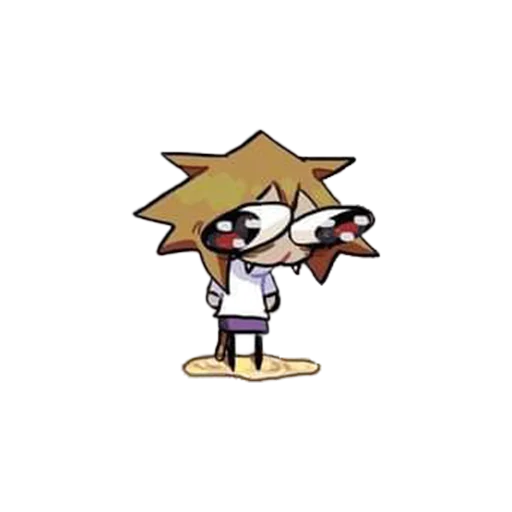 Sticker Кішка-дурішка - 2