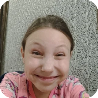 Стикер Фото Кати вас - 4