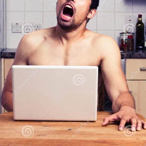 person indoor laptop