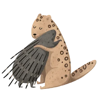 Sticker Give Me A Hug - 7