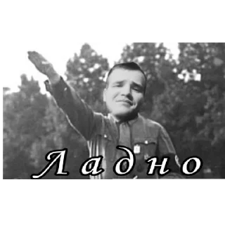 Sticker Fox Hitler - 9