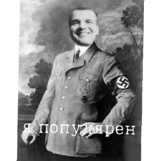 Sticker Fox Hitler - 6