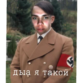 Sticker Fox Hitler - 3