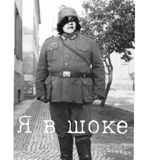 Sticker Fox Hitler - 8