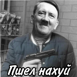 Sticker Fox Hitler - 4