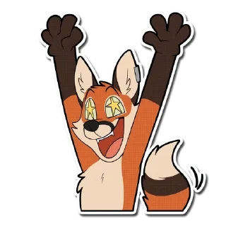 Sticker Fox - 5