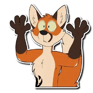 Sticker Fox - 9