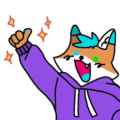 Стикер Fox_Max - 1