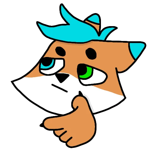 Sticker Fox_Max - 1