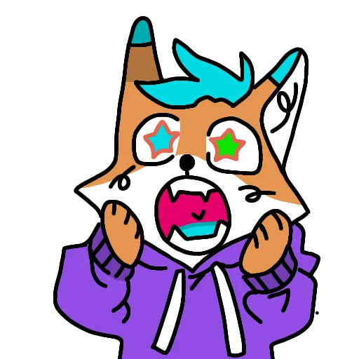 Sticker Fox_Max - 1