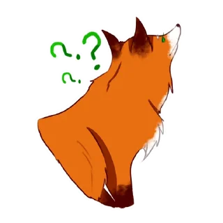 Sticker Лиса Ориоль - 7