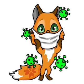 Sticker Fox_mordovia - 4