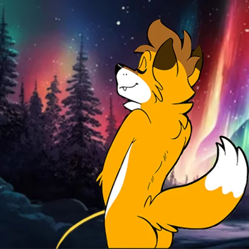 Sticker FoxbrushPeePack - 1