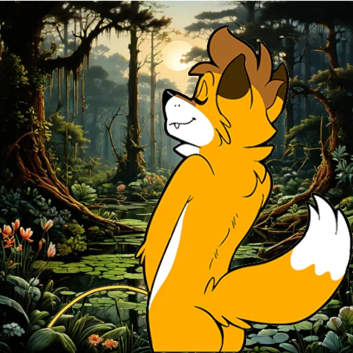 Стикер FoxbrushPeePack - 1