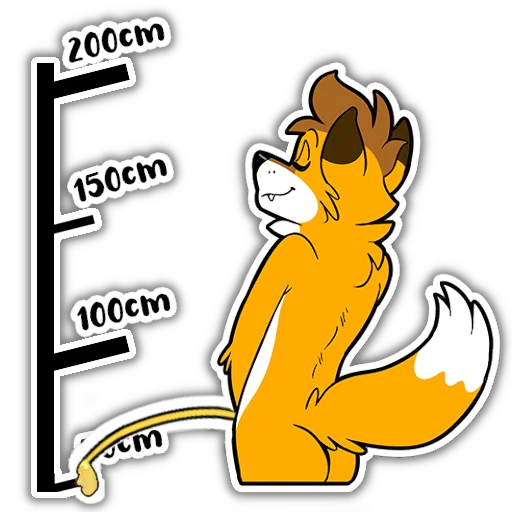 Sticker FoxbrushPeePack - 1