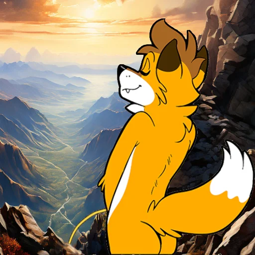 Sticker FoxbrushPeePack - 1