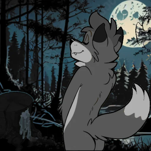 Sticker FoxbrushPeePack - 1