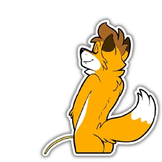 Sticker Foxbrush Peepack - 8