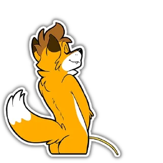 Sticker Foxbrush Peepack - 4