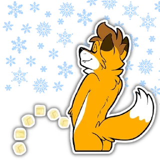 Sticker Foxbrush Peepack - 11