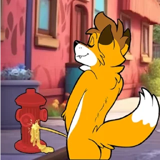 Sticker Foxbrush Peepack - 7