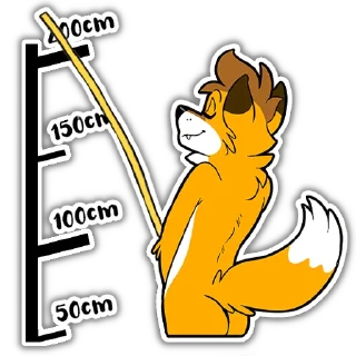 Sticker Foxbrush Peepack - 6