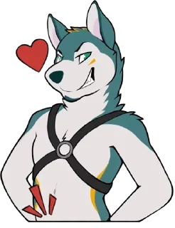 Стикер Foxsky @stickersb2b - 2