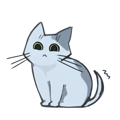 cat sketch clipart