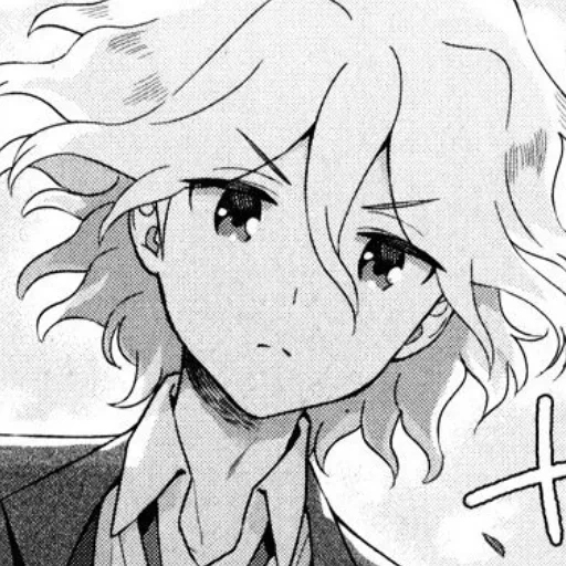 эскиз аниме иллюстрация