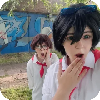 Sticker Фрай черте - 11