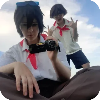 Sticker Фрай черте - 3