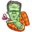 Sticker Frankenstein - 3