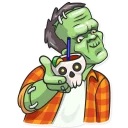 Sticker Frankenstein - 10