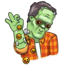 Sticker Frankenstein - 9