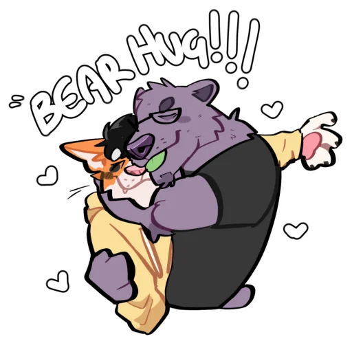 Sticker Freddpurple - 1