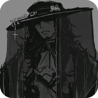 Sticker френсис трембли✝️@stllkdbrcl - 6