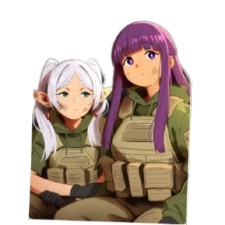 Sticker Аниме тяночки @ctulhumodszenless - 9