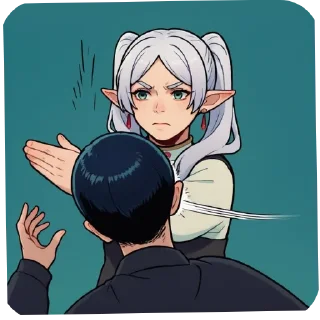 Sticker Аниме тяночки @ctulhumodszenless - 1