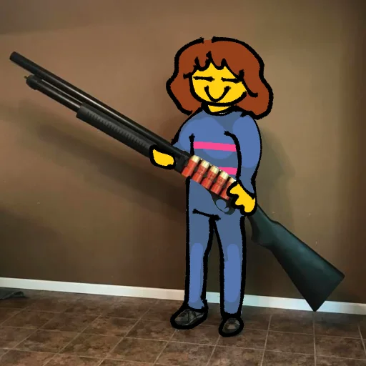 Sticker FriskZHIRAFHAAHAHAH - 1