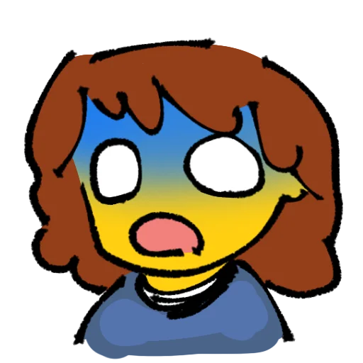 Sticker FriskZHIRAFHAAHAHAH - 1