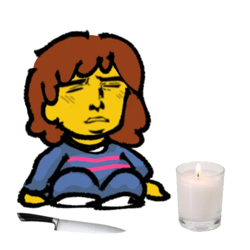 Sticker FriskZHIRAFHAAHAHAH - 1