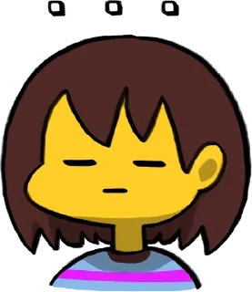 Sticker ғʀɪsᴋ ʙʏ :  @stickers_undertale - 6